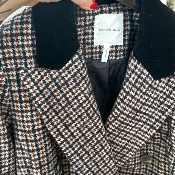 Avec Les Filled Blazer, barely worn, Classic Power Jacket - Picture 2 of 3